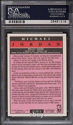 1991 Fleer Pro-visions #2 Michael Jordan Bulls Hof Psa 10