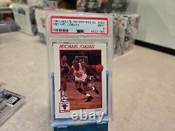 1991 Hoops Prototypes 00 #004 Michael Jordan Psa 9