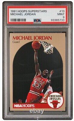 1991 Hoops Superstar MICHAEL JORDAN #13 Bulls BRONZE RARE? NEW SLAB