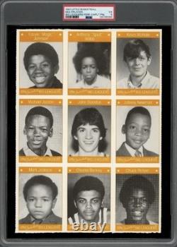1991 Little Basketball Big Leaguers-Perf Pnl PSA 5 Michael Jordan Magic Barkley