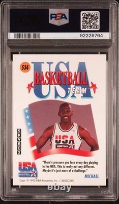 1991 Skybox Michael Jordan #534 PSA 10 1992 Dream Team USA Olympics Barcelona