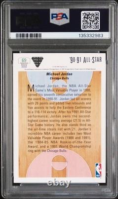 1991 Ud #69 Michael Jordan Psa 9