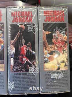 1991 Upper Deck Locker Series Complete Set 1-6 Factory Sealed Michael Jordan