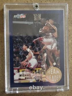 1992-93 Fleer Michael Jordan Team Leader #4