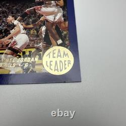 1992-93 Fleer Team Leaders Michael Jordan #4