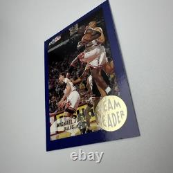 1992-93 Fleer Team Leaders Michael Jordan #4