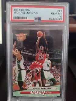 1992-93 Fleer Ultra Michael Jordan #27? Gem Mint Psa 10
