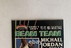 1992-93 Topps Stadium Club Beam Team Members Only #1 Michael Jordan HOF
