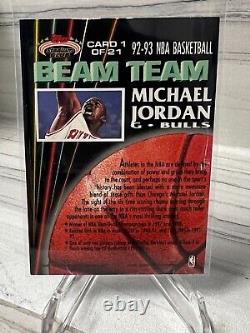 1992-93 Topps Stadium Club Beam Team Michael Jordan #1