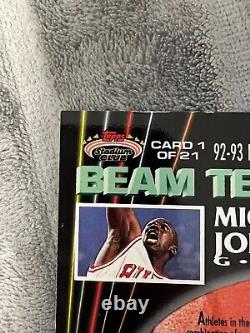 1992-93 Topps Stadium Club Beam Team Michael Jordan #1