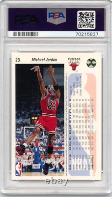 1992 Michael Jordan #23 Upper Deck GEM MINT 10 PSA