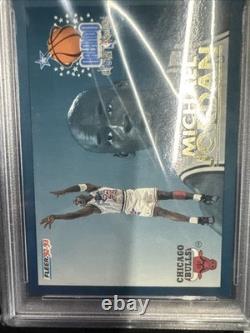 1992 Michael Jordan Fleer All Stars PSA 8 Bulls Basketball