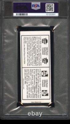 1992 NBA Finals Game 6 Ticket Stub Bulls Vs Blazers Michael Jordan PSA 3