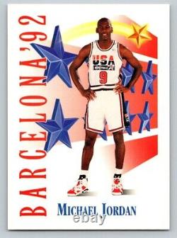 1992 Skybox USA Basketball / #534 Michael Jordan Bulls UNC / GOAT HOF Raw Card