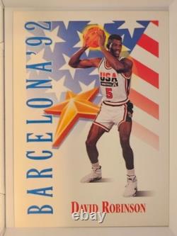 1992 Skybox USA Dream Team Barcelona Full 17 Card Set Cards #530-546 All HOF