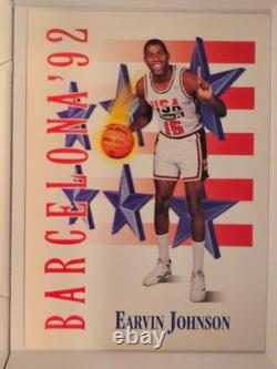 1992 Skybox USA Dream Team Barcelona Full 17 Card Set Cards #530-546 All HOF