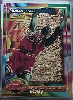 1992 Topps Finest Michael Jordan Trading Card. A RARE BEAUTY