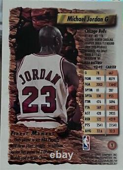 1992 Topps Finest Michael Jordan Trading Card. A RARE BEAUTY