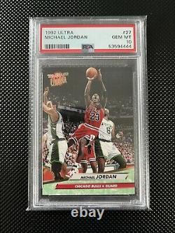 1992 Ultra Michael Jordan Gem Mint Psa 10 Chicago Bulls