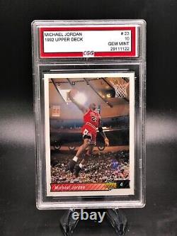 1992 Upper Deck #23 Michael Jordan CGG 10 Gem Mint