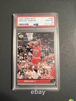 1992 Upper Deck Basketball #488 Michael Jordan PSA 10 Gem Mint