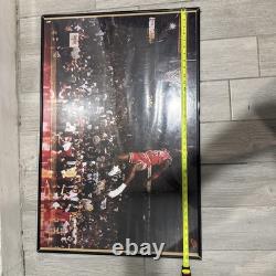 1992 Vintage Nike Michael Jordan 1988 NBA Slam Dunk Contest Poster 23x35 Bulls