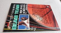 1992 stadium club beam team Michael Jordan #1 Mint