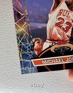 1992 stadium club beam team Michael Jordan #1 Mint