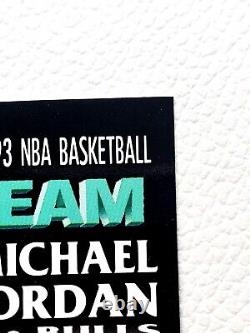 1992 stadium club beam team Michael Jordan #1 Mint