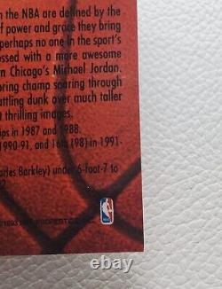 1992 stadium club beam team Michael Jordan #1 Mint