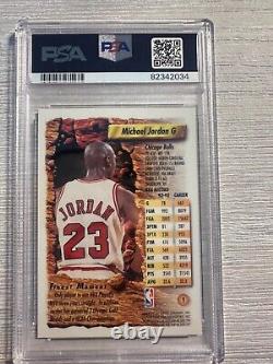 1993-1994 MICHAEL JORDAN Topps Finest Refractor PSA 8