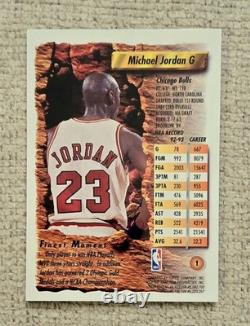1993-94 Topps Finest Michael Jordan #1 Looks Mint+