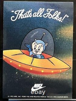 1993 Michael Jordan Nike/Warner Bros 12 Sticker PROMO SET NM Condition