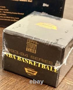1993 Topps Stadium Club Basketball Members ONLY Factory SEALED Series 2 withBonus