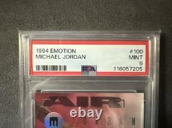 1994-95 Skybox Emotion Michael Jordan #100 Chicago Bulls? PSA 9