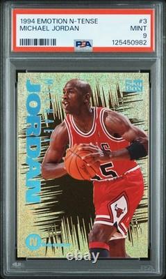 1994 E-Motion N-Tense Michael Jordan #3 PSA 9