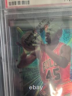 1994 FINEST WithCOATING #331 MICHAEL JORDAN PSA 9 MINT RARE MUST HAVE