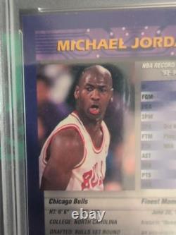 1994 FINEST WithCOATING #331 MICHAEL JORDAN PSA 9 MINT RARE MUST HAVE