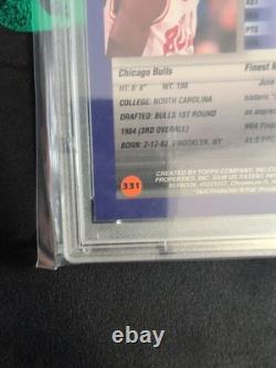 1994 FINEST WithCOATING #331 MICHAEL JORDAN PSA 9 MINT RARE MUST HAVE