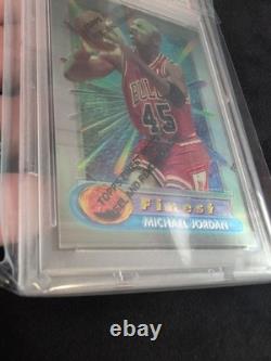 1994 FINEST WithCOATING #331 MICHAEL JORDAN PSA 9 MINT RARE MUST HAVE