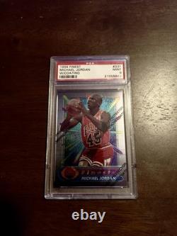 1994 TOPPS FINEST WithCOATING #331 MICHAEL JORDAN PSA 9