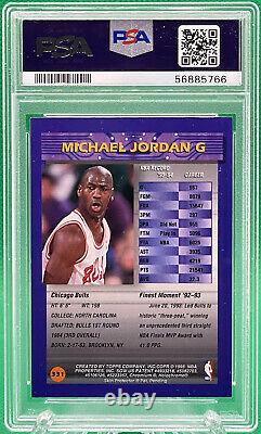 1994 Topps Finest Michael Jordan #331 W COATING? PSA 8? GOAT BULLS HOF MJ