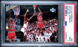 1994 Upper Deck MJ Rare Air #89 MICHAEL JORDAN Menendez Brothers PSA 9 Mint