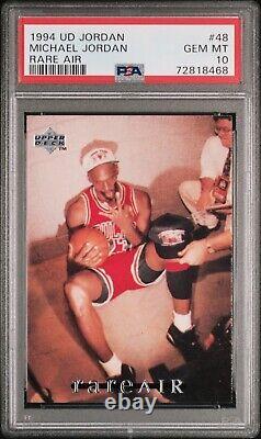 1994 Upper Deck Mj Rare Air #48 Michael Jordan Psa 10