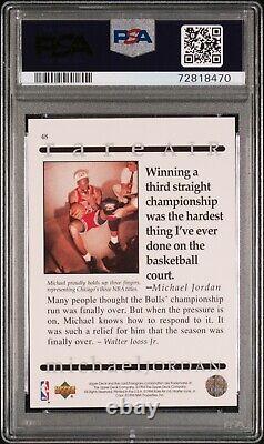 1994 Upper Deck Mj Rare Air #48 Michael Jordan Psa 10