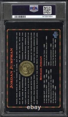 1994 Upper Deck Nike Poster Cards Michael Jordan Jumpman 84 PSA 4