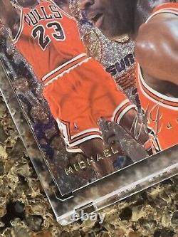 1995-96 Fleer Flair Michael Jordan #15 Metallic Chicago Bulls HOF Gem Mint