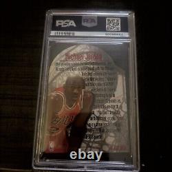 1995/96 Michael Jordan Fleer Metal #4/10 Maximum Metal PSA9 Fresh Back From PSA