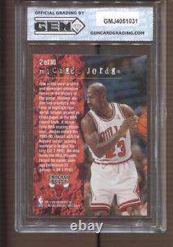 1995-96 Michael Jordan Fleer Total O #2 Gem Mint 10 Chicago Bulls GOAT