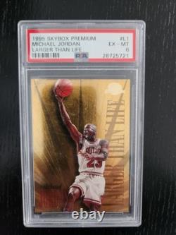1995-96 Skybox Premium Larger than Life Michael Jordan #L1